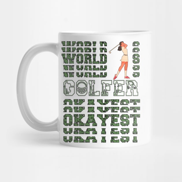 World's Okayest  Lady Golfer by KrasiStaleva